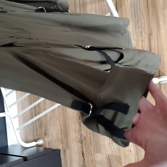 L.A.M.B. by Gwen Stefani Army Green Dress xs EUC - Picture 3 of 7